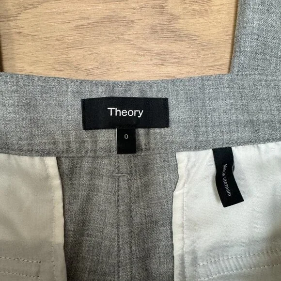 Theory Cropped Pants - Picture 6 of 9